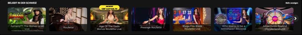 swiss4win live casino
